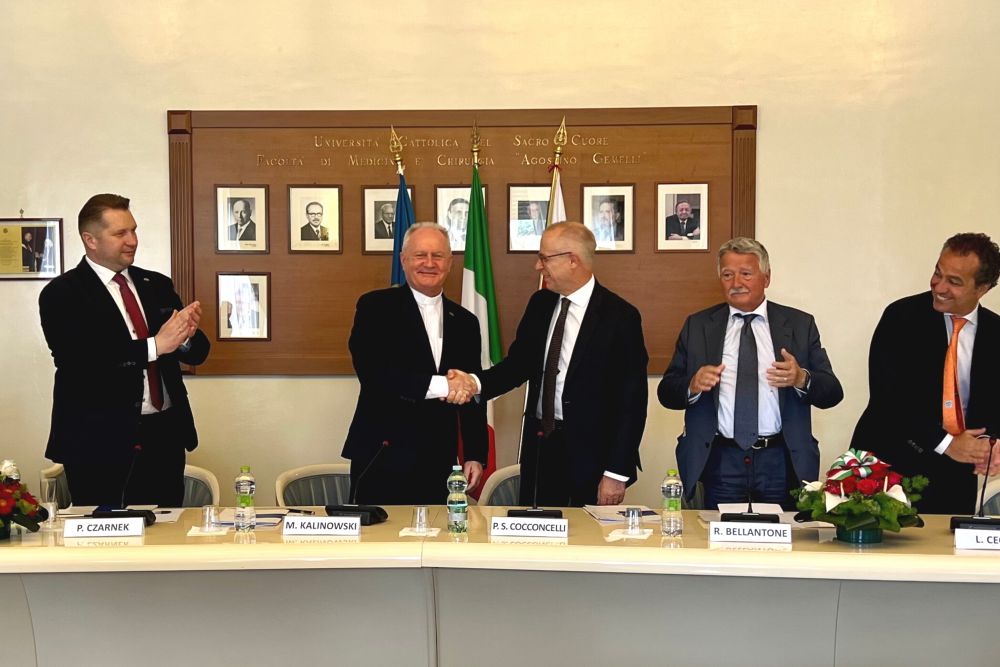  KUL podpisał porozumienie o współpracy z Uniwersytetem „La Sapienza" oraz Polikliniką Gemelli